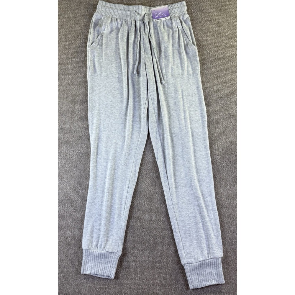 Stars Above Beautifully Soft Jogger Pants Heather Gray Size XS